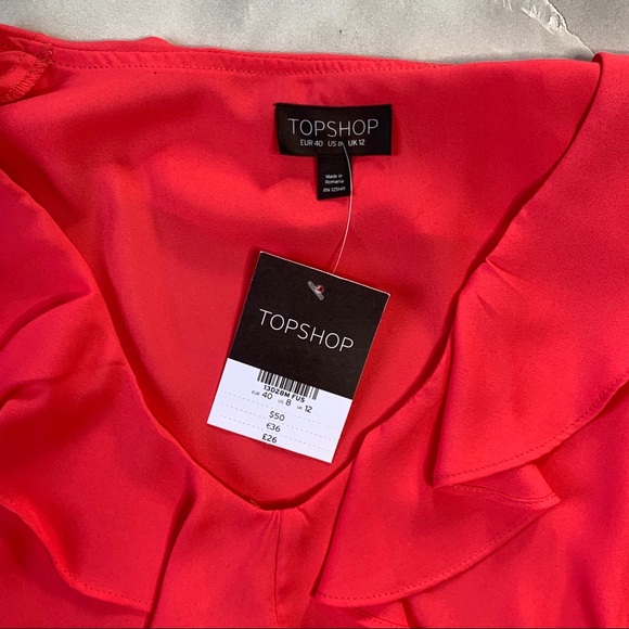 Topshop Ruffle Top - Picture 5 of 6